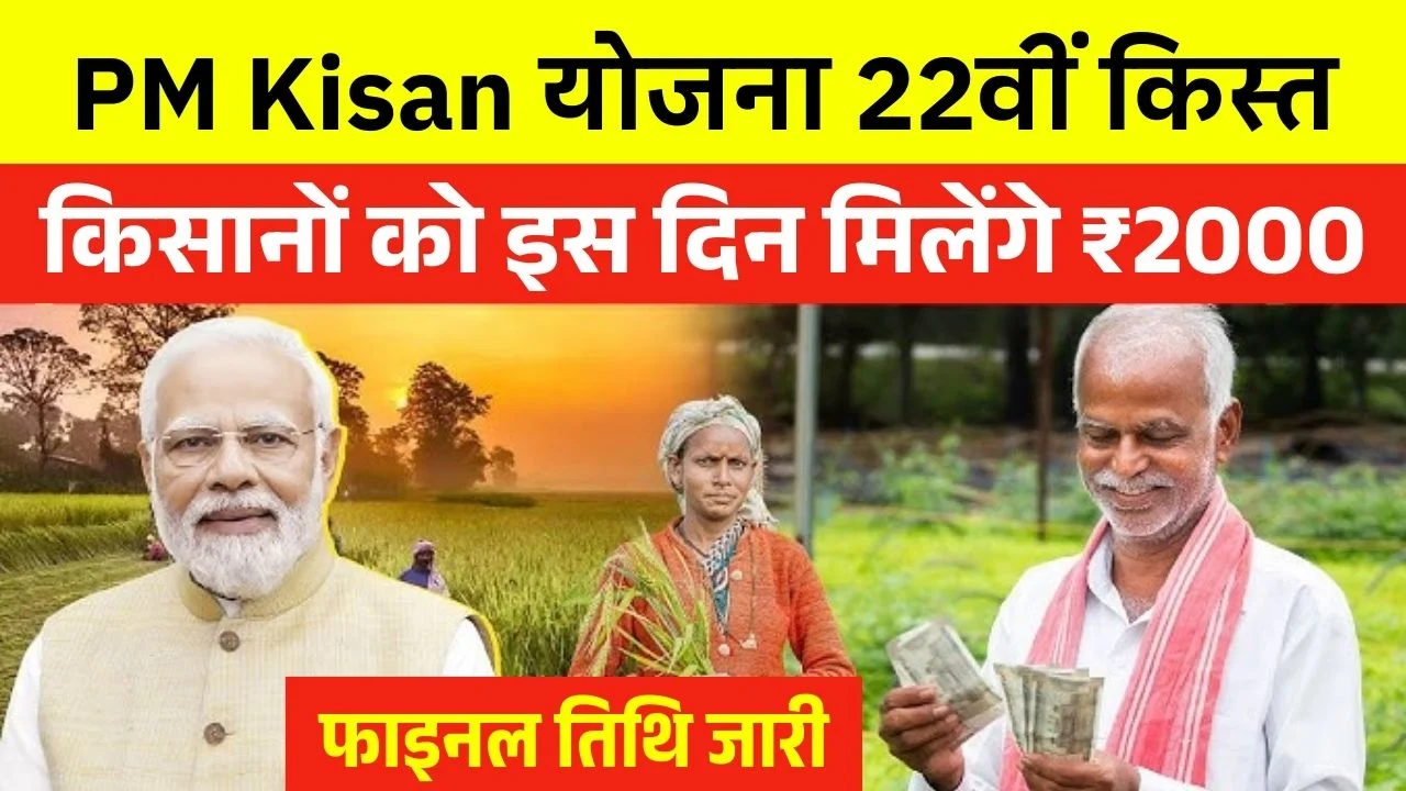 PM Kisan 22nd Installment Date Out 2026
